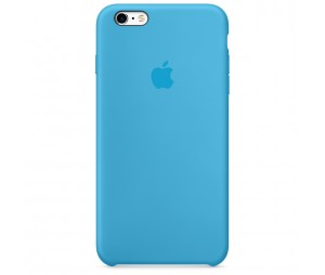 IPHONE 6S PLUS SILICONE CASE BLUE